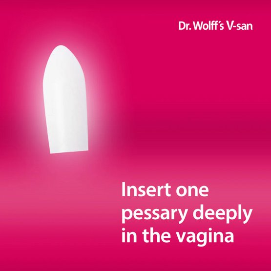 Dr. Wolff’s V-san Lactic Acid 7 pessaries
