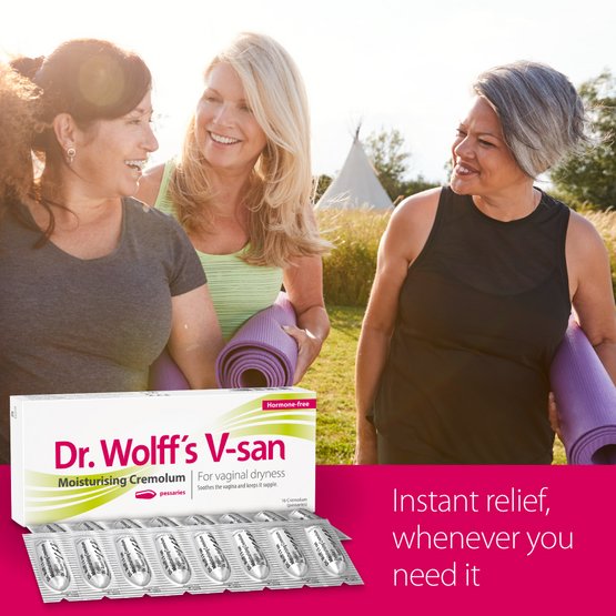 Dr. Wolff's V-san Moisturising Cremolum (Pessaries)