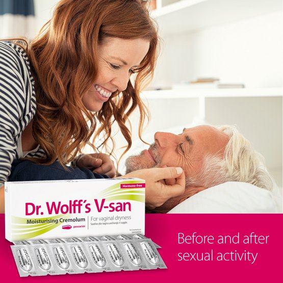 Dr. Wolff's V-san Moisturising Cremolum (Pessaries)