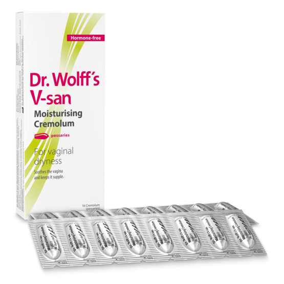 Dr. Wolff's V-san Moisturising Cremolum (Pessaries)