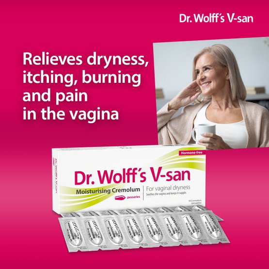 Dr. Wolff's V-san Moisturising Cremolum (Pessaries)