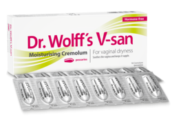Dr. Wolff's V-san Moisturising Cremolum (Pessaries)